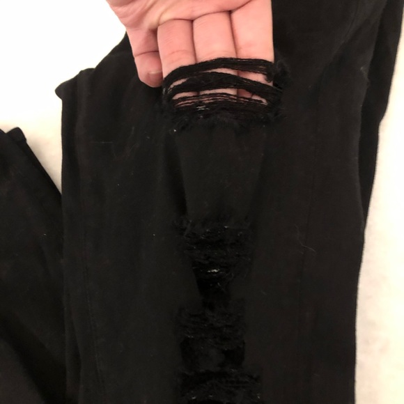 FRAME Le Skinny de Jeanne Ripped Skinny Jeans - Picture 8 of 14